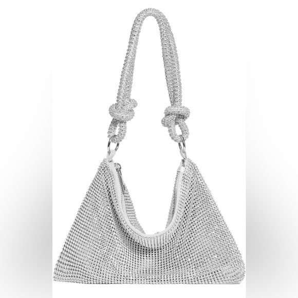 Rhinestone Purse for Women Evening Bag Glitter Sparkly Mini Handbags - Picture 1 of 5